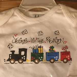 Onesie 0-6 months NWT Jesus is the Reason